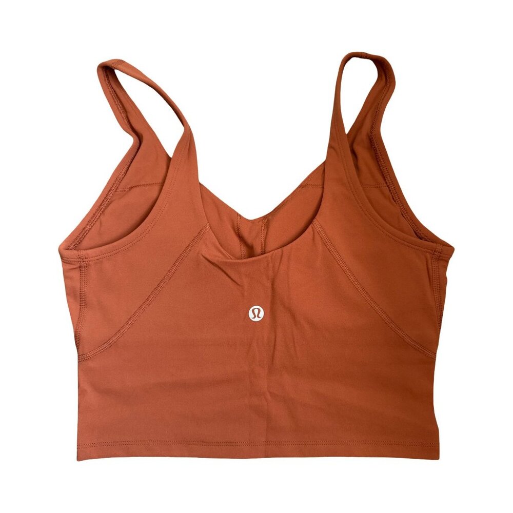 Lululemon align tank yoga sports bra NEW size 6 women’s workout bra orange